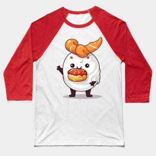 kawaii ice cream cone junk food T-Shirt cute  funny Baseball T-Shirt